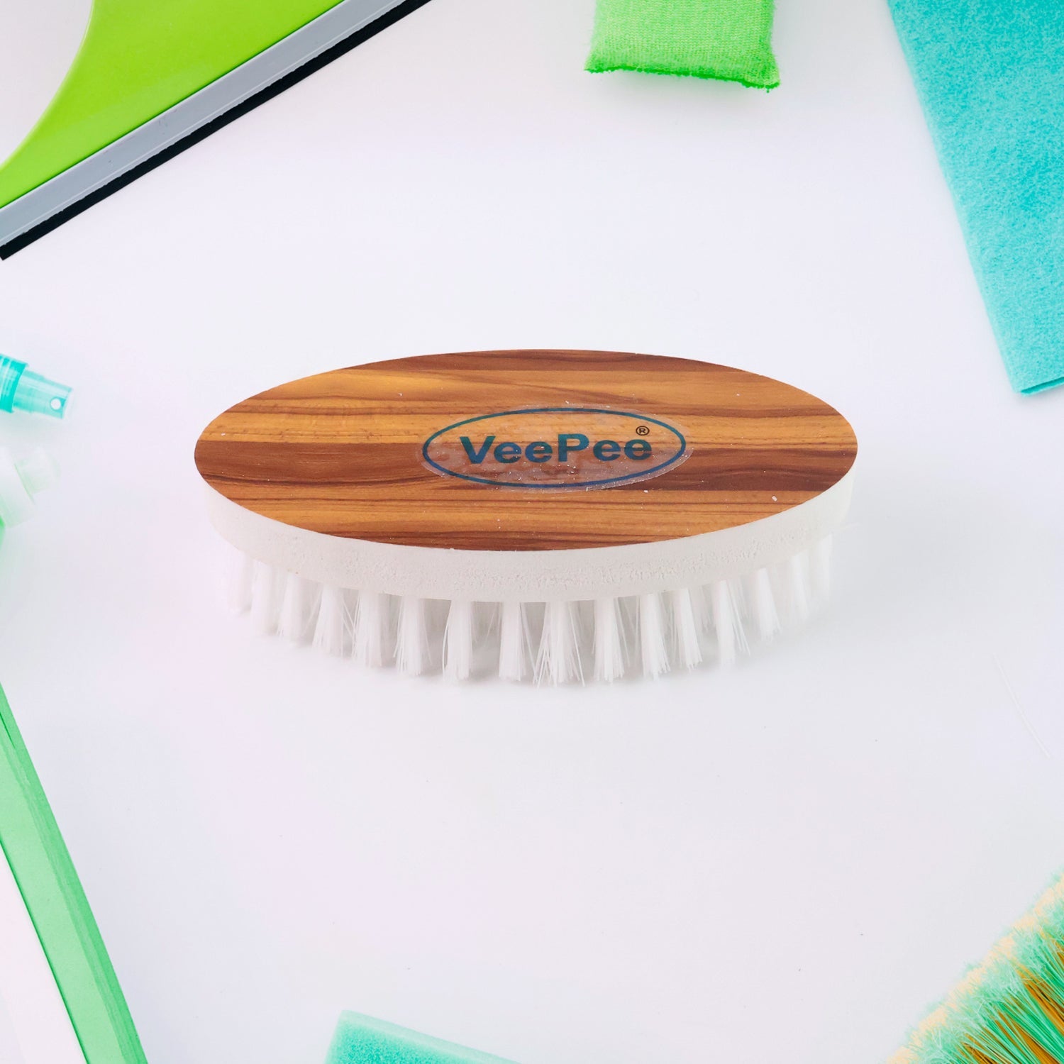 VeePee Oval Cloth Washing Brush Set (4 Pc) VeePee Oval Cloth Washing Brush Set (4 Pc)
